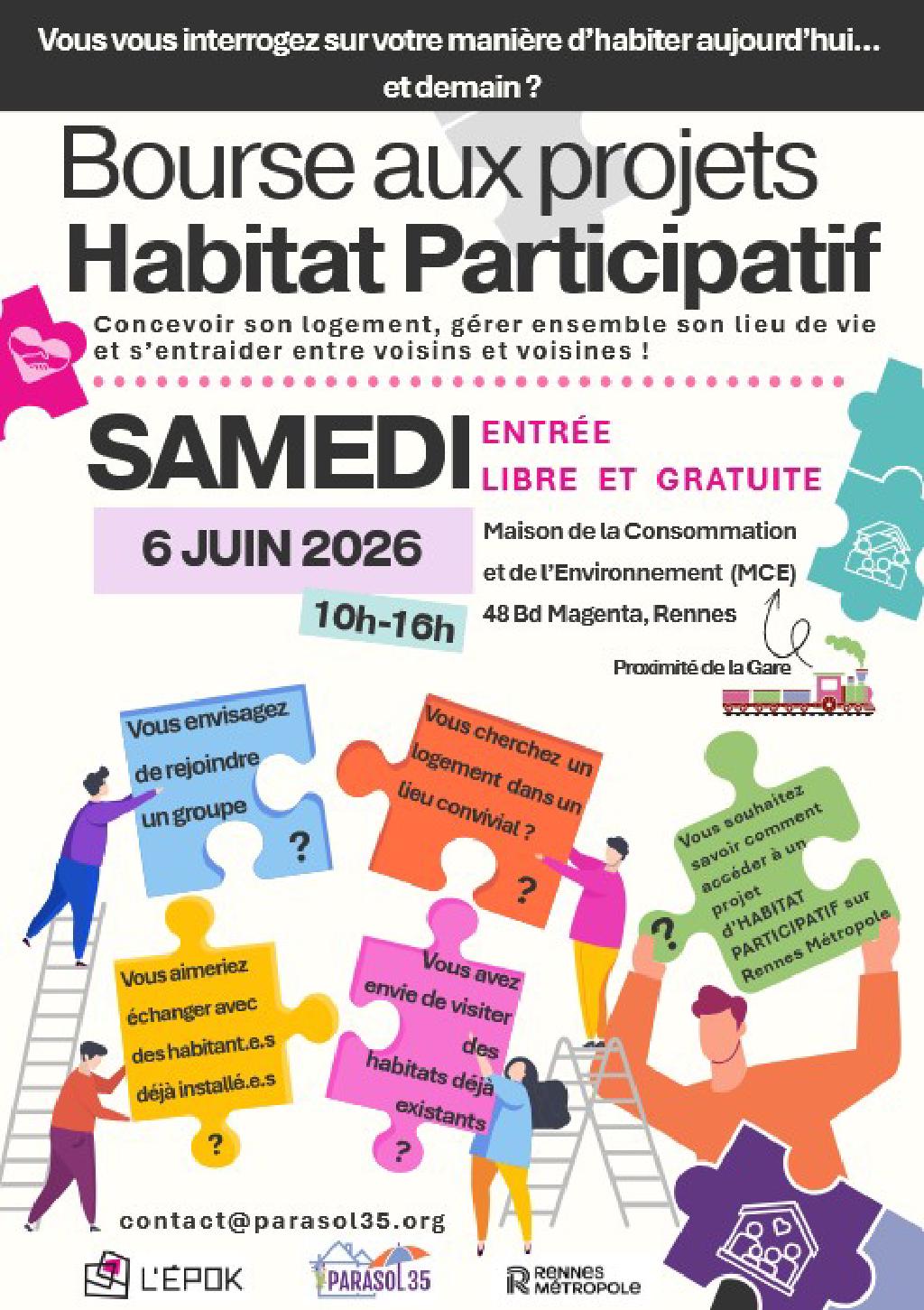 Affiche bourse aux projets 2026